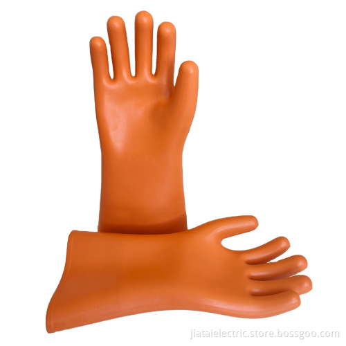 High Voltage Electrician Insulated Rubber Gloves 10KV 12KV 20KV 35KV